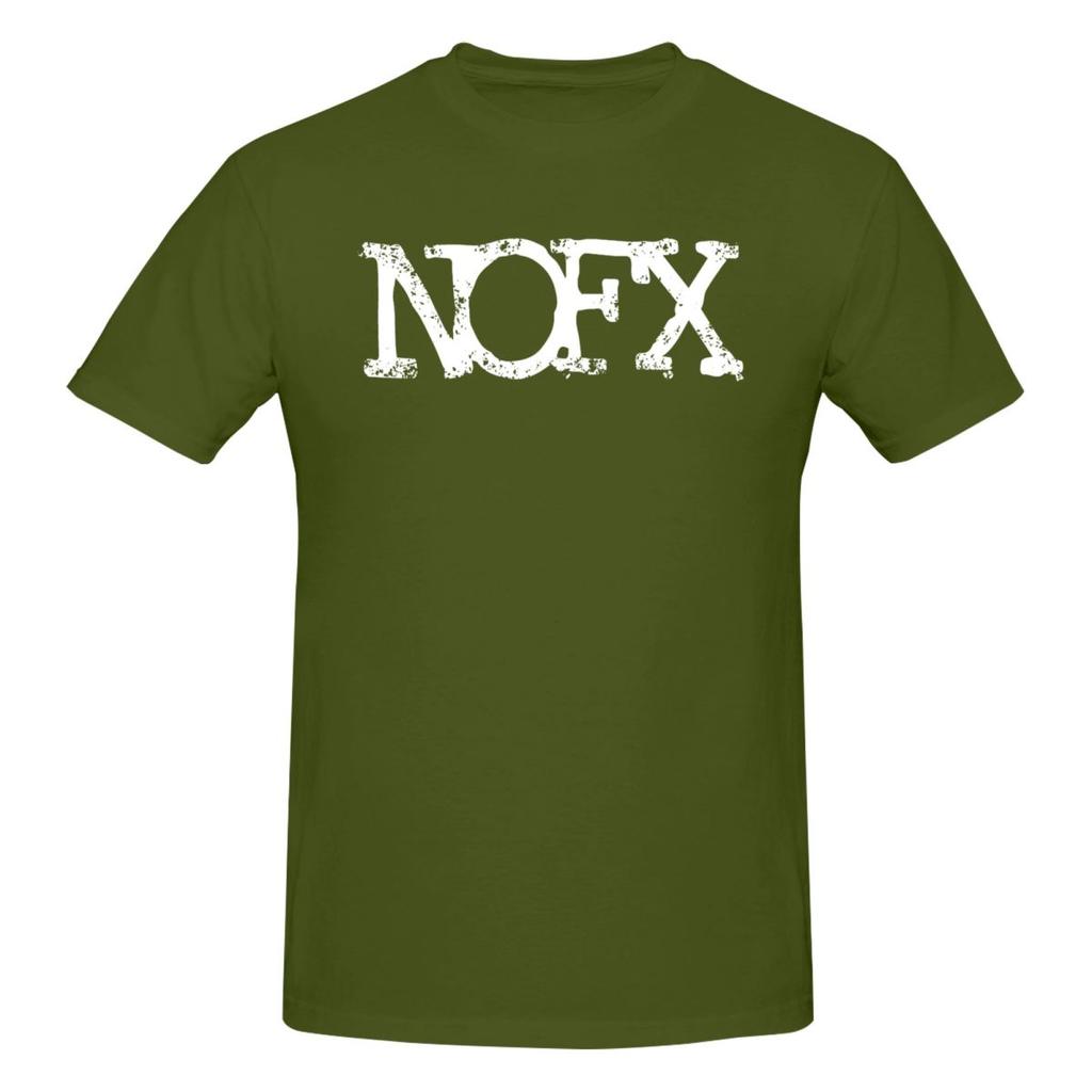 Мужская футболка Nofx Band, забавная футболка с коротким рукавом и круглым вырезом, чистый хлопок, идея для подарка, одежда