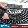Для Haval Jolion Pro F7 F7x Jolion Стайлинг Пластиковая Задняя Эмблема Значок на Переднюю Решетку Высококачественные Наклейки Декор Автомобильного Экстерьера