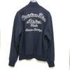 Dior 213J431A0738 atelier street style Blouson Jacket wool / cotton Navy