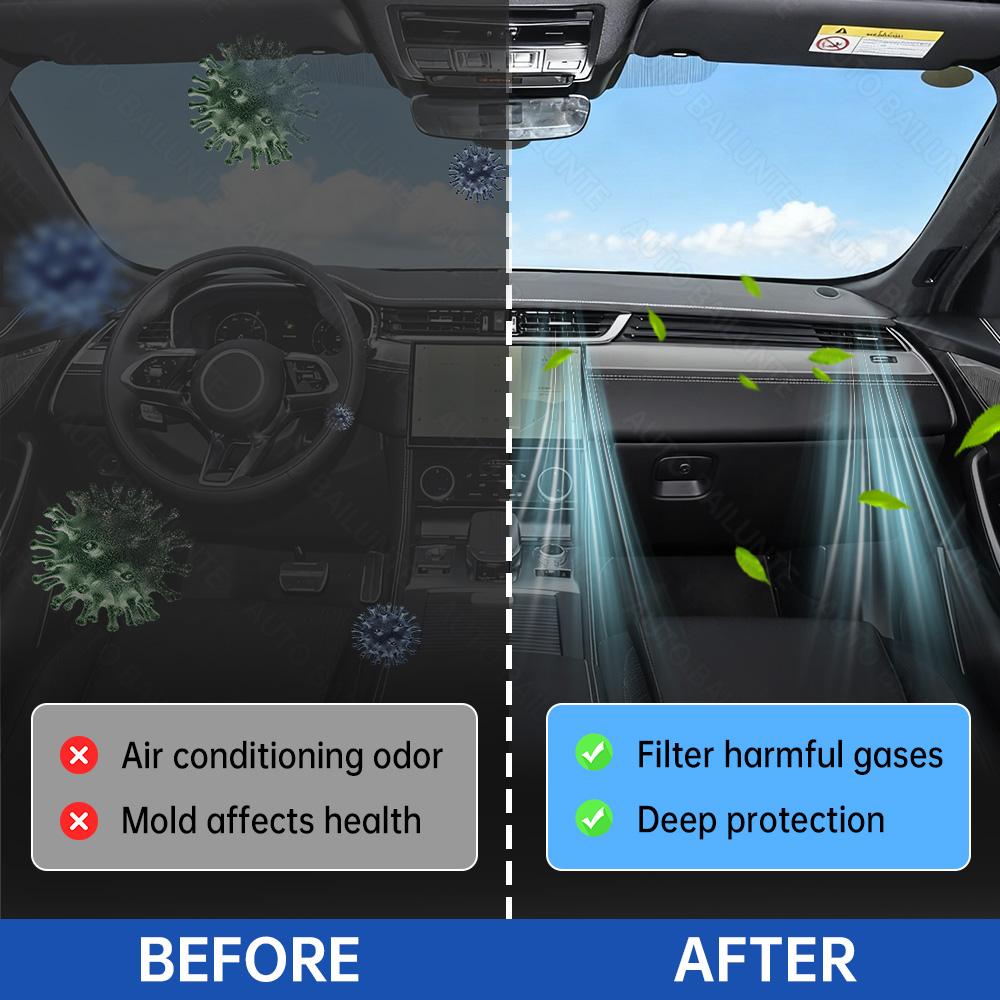 1pcs For Jaguar F-Pace XF I-Pace XE 2016-2020 2025 2025 2025 2025 Car Air Filter Conditioner Replacement Kit Car Accessories