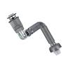 Rotatable Anti Odor Drain Pipe Easy To Install & Clean ABS Rotating Drain Pipe Bathroom Accessory for Washbasin & Sink