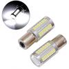2 шт. P21W 1156 BA15S светодиодный фонарь заднего хода 12 В 33SMD 5630 CanBus светодиодные лампы для указателей поворота автомобиля, яркие белые