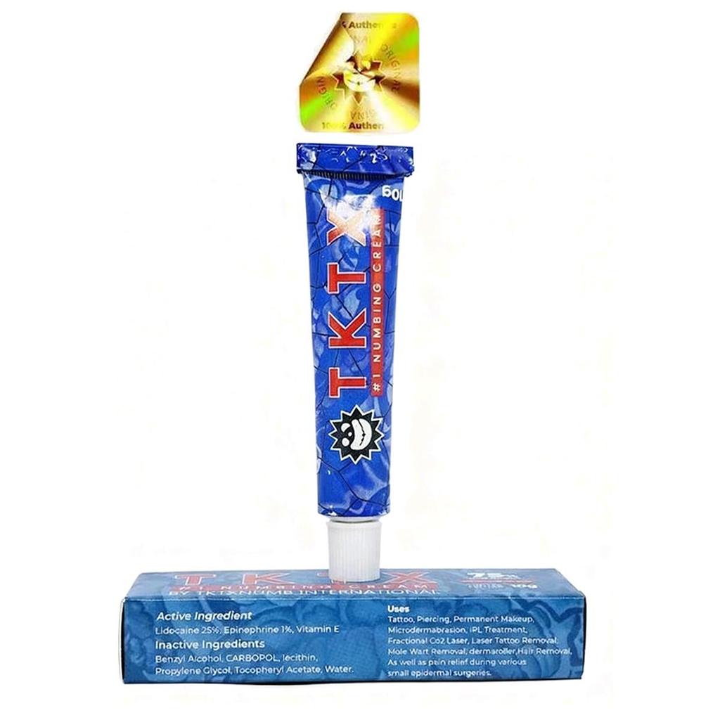 10г Анестетик для татуировок Быстрое Онемение Кожи blue75%T Крем Полуперманентный