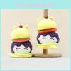 Soft And Cuddly Hamburger Plush Keychain 15cm Creative Bag Hanging Ornament