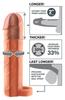Fantasy X-Tensions - Penis Sleeve 33% Bigger Penis +5.1cm Flesh Color 19cm