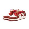 Jordan Air Jordan 1 Нескользящие Устойчивые к истиранию Низкие Скейтбордические кроссовки Женские Красные FJ3465-160(Team676-SBOX)