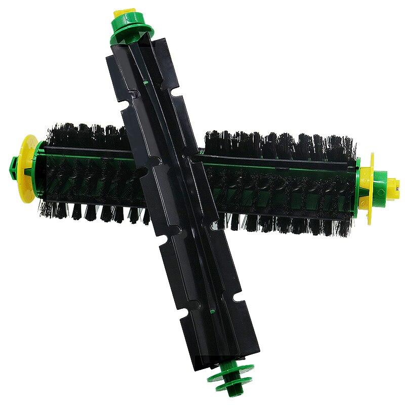 Щетка из щетины + гибкая щетка для взбивания для iRobot Roomba 500 Series 510 520 530 535 540 550 560 570, детали пылесоса