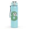 1PC Retro Number 789 Ball 750ml Color Plastic Sports Water Bottle Leakproof Flip Straw Lid Suitable for Sports Office Home Use