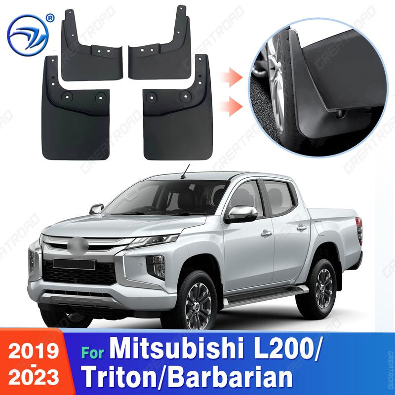 Для Mitsubishi L200/Triton 2007- 2018 Брызговики Грязезащитные щитки Брызговики Автомобильные Аксессуары