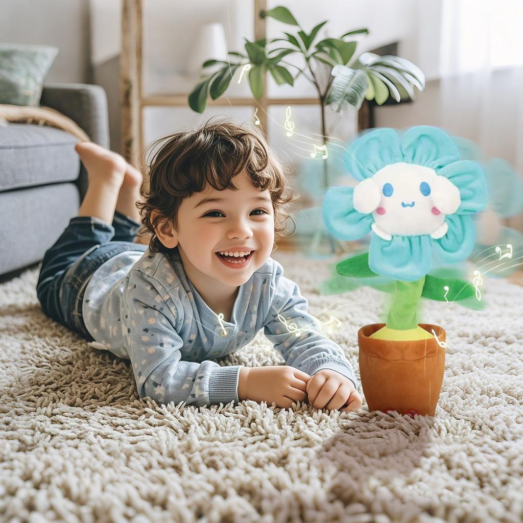 Детский подарок плюшевая кукла игрушка милая плюшевая кукла подарок на день рождения поющая и танцующая кукла