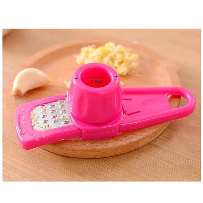 Кухонный гаджет Многофункциональная креативная чеснокодавилка для чеснока Чесночная паста Чеснокодавилка Кухонный инструмент Бытовой Овощные инструменты Домашний гаджет