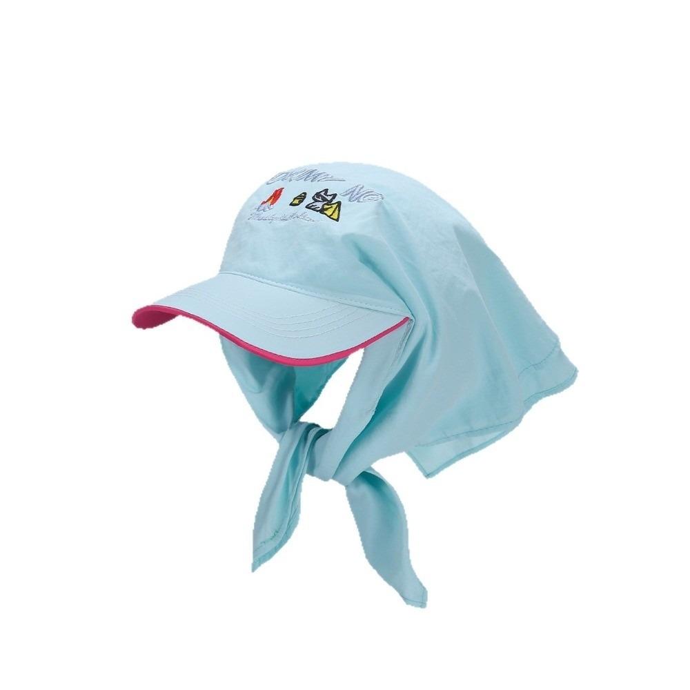 Cotton Headscarf Baseball Hat Breathable Quick Drying Triangle Headscarf Baseball Cap Korean Style Sunshade