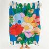 Art F Funny f floral a art Throw Flannel Throw Blanket Suitable for Sofa Living Room Bedroom