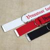 Neutral D Ring Women Canvas Unisex Men Double Buckle Nylon Belt Waist Belt Waistband Unisex Belt