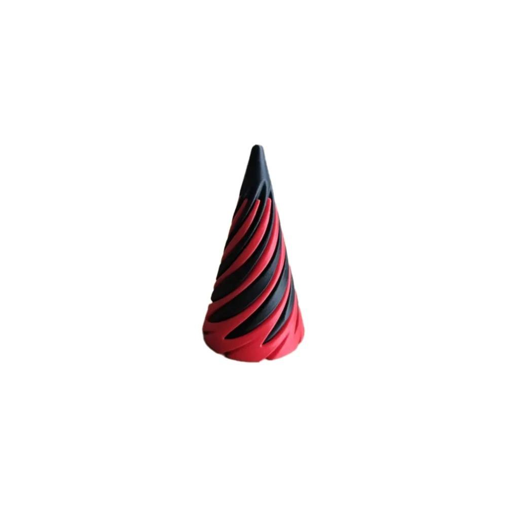 3D-печать Спиральный Конус Пирамида Игрушка-антистресс Креативная Пересекающаяся Скульптура Подарок для снятия стресса