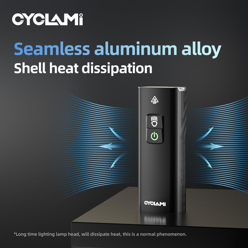 CYCLAMI CYC2200 Велосипедный Фонарь Передняя Фара Тип-C Перезаряжаемый Велосипедный Фонарь IPX6 Водонепроницаемый Фара Велосипедные Аксессуары 7