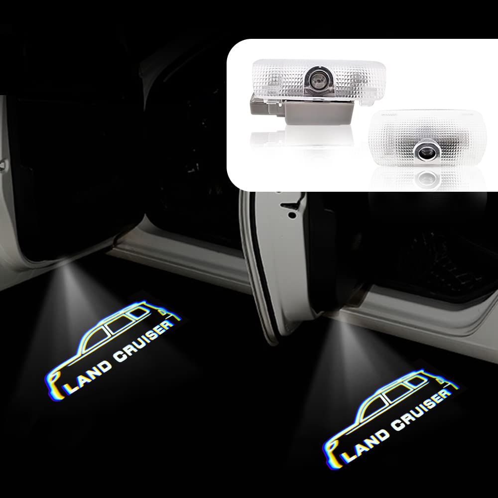 Подсветка салона, Лампа подсветки салона автомобиля, Подсветка салона с логотипом Toyota Land Cruiser серии Rank 300,