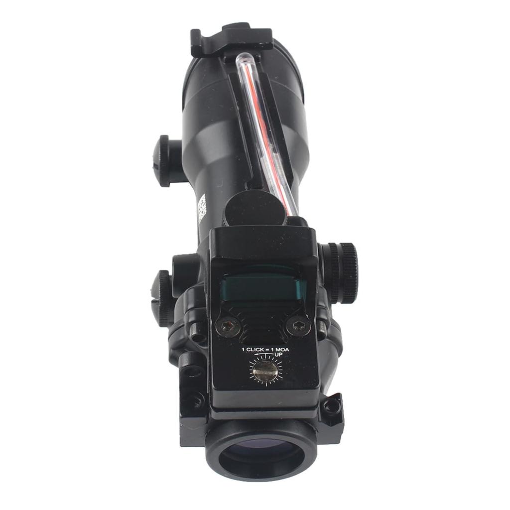 ACOG 4x32 Scope & RMR Dot Replica, Red, 4x Magnification