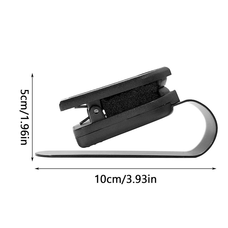 Sunglass Holder For Car Visor Clip Auto Sun Visor Eyeglass Storage Organizer Ticket Card Clip Sunglasses Mount Car Visor