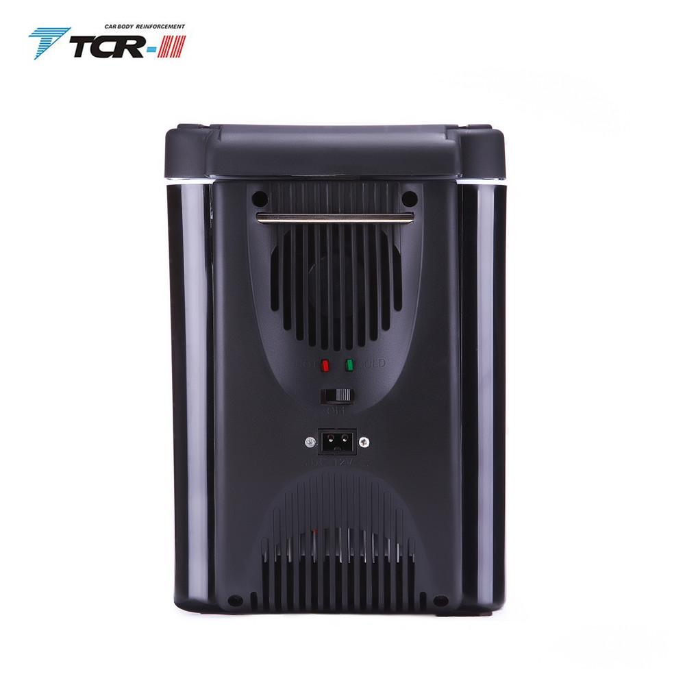 TTCR-II Portable Cooler 6L Mini Fridge DC12V Car Refrigerator Student Dormitory Cooling Box Touch Freezer Silent Auto Fridge