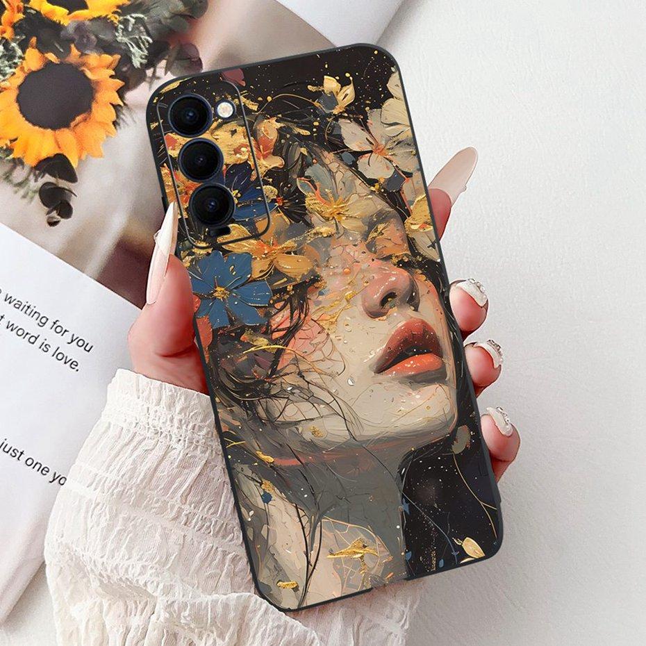 Fashion Painting Case For Tecno Camon 18 18i 18T 18 Premier Soft Silicone TPU Phone Cases For Camon18 18 P 18T Covers Bumpers