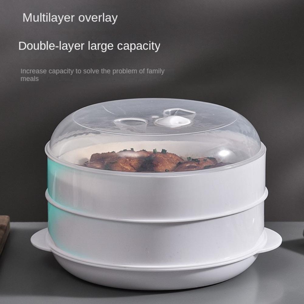 High Quality Steamer Multi Layer Special Steamer Dumpling Container Steamed Bun Microwave Oven