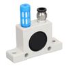 Pneumatic Turbine Vibrator Aluminium Alloy Ball Type Industrial Air Turbine Oscillator G1 4inch Thread