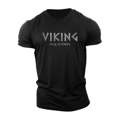 Футболки Viking Graphic Printing Summer Luxury Brand с коротким рукавом, летние модели, модный тренд уличной моды. 2025 год.