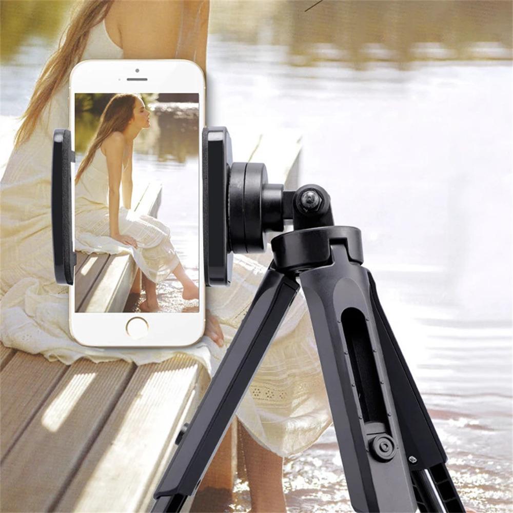 011 Mini Phone Selfie Stick Extendable Tripod Stand Phone Clip Holder for Live Streaming/Photography/Video