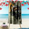 Halo 2D Flat Print Beach Towel, Large Soft Quick Dry Towel for Beach Camping SwimmingSSTJ0917561