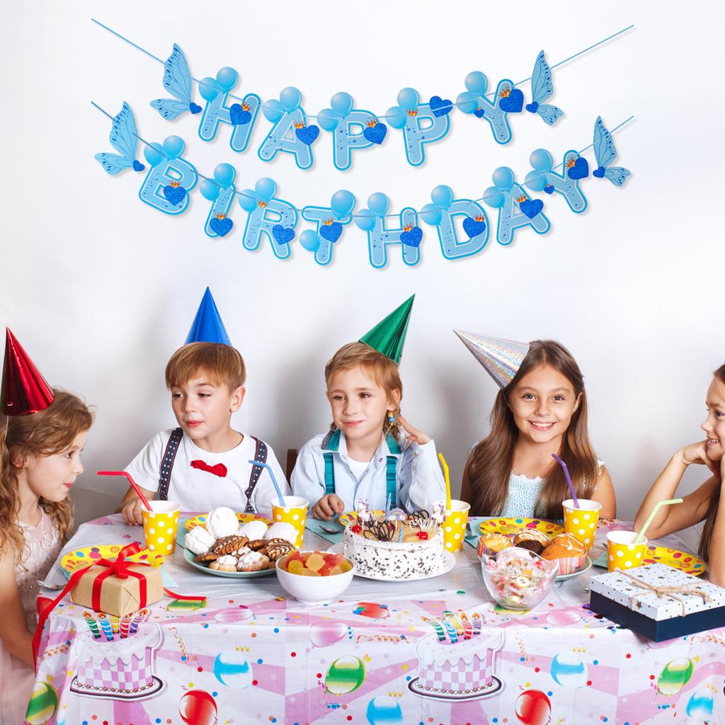 Баннер с днем рождения Украшения с днем рождения Знак с днем рождения Баннер на день рождения для вечеринки по случаю дня рождения
