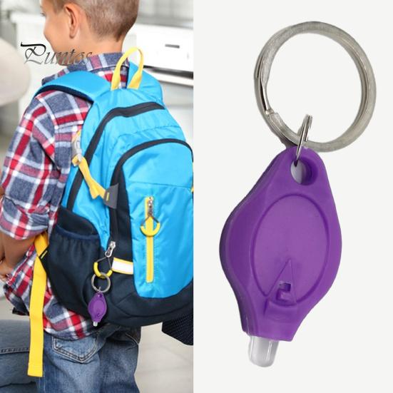 2 шт. мини-светодиодные фонарики с кольцом для ключей, компактные портативные портативные аккумуляторные лампы для кемпинга, яркие крошечные аварийные лампы