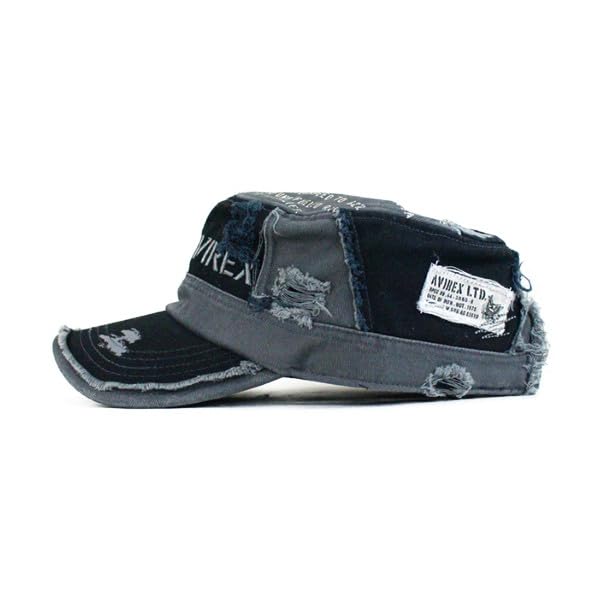 AVIREX Avirex AX Distressed Work Cap for Men and Perfect for and Popular and Trendy Brand for and A Great Day Gift Work Low-Profile Women, Outdoors,