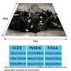 1PC Charles Matthewsons Anarchy Patterned Flannel Blanket Suitable For All Seasons For Home Decor Warmth And Comfort Gifts Holiday Present