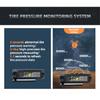 Sensors TPMS Removable Battery Wireless Intelligent Sensing Tire Pressure Monitor System Safety Alarm LCD Display