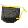 Portable Drawstring Beach Bag Large Capacity Swim Toy Storage Bag Mesh Beach Bag  Beach Activities