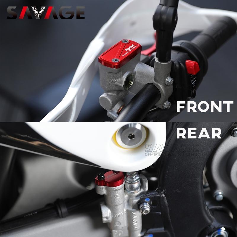 Front Rear Brake Master Cylinder Cover Fluid Reservoir Cap for Kove 450 Rally 2023-2024 Oil Tank Pump Cover Fit Colove 450Rally