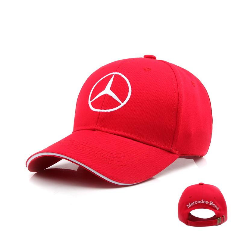 2025 Горячая Наклейка на Автомобиль Кепка-Утка для Mercedes benz 3D Кепка Авто Мотоцикл Гонки F1 Бейсболка Кепка Регулируемая Повседневная Грузовик