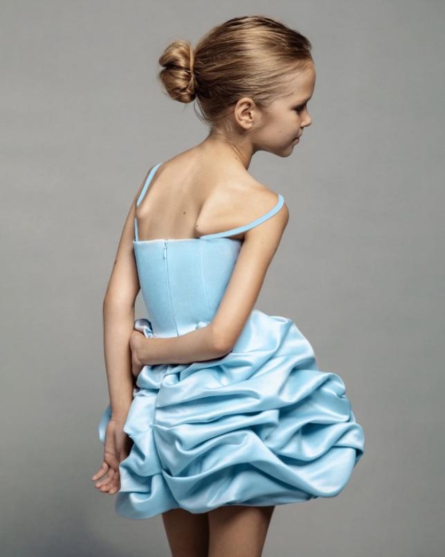 Children's Formal Spaghetti Strap Flower Girl Dress - Birthday, Wedding, Party, Stage Performance Princess Dress