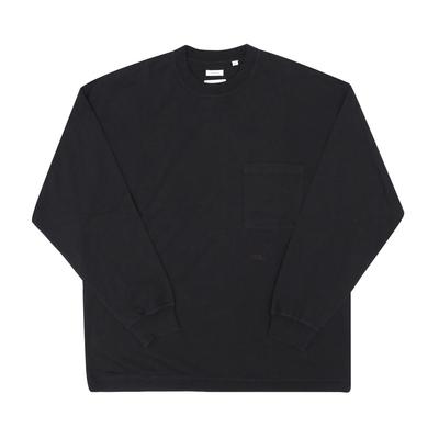 Nanamica Мужская футболка с длинным рукавом и карманом S26ST015e