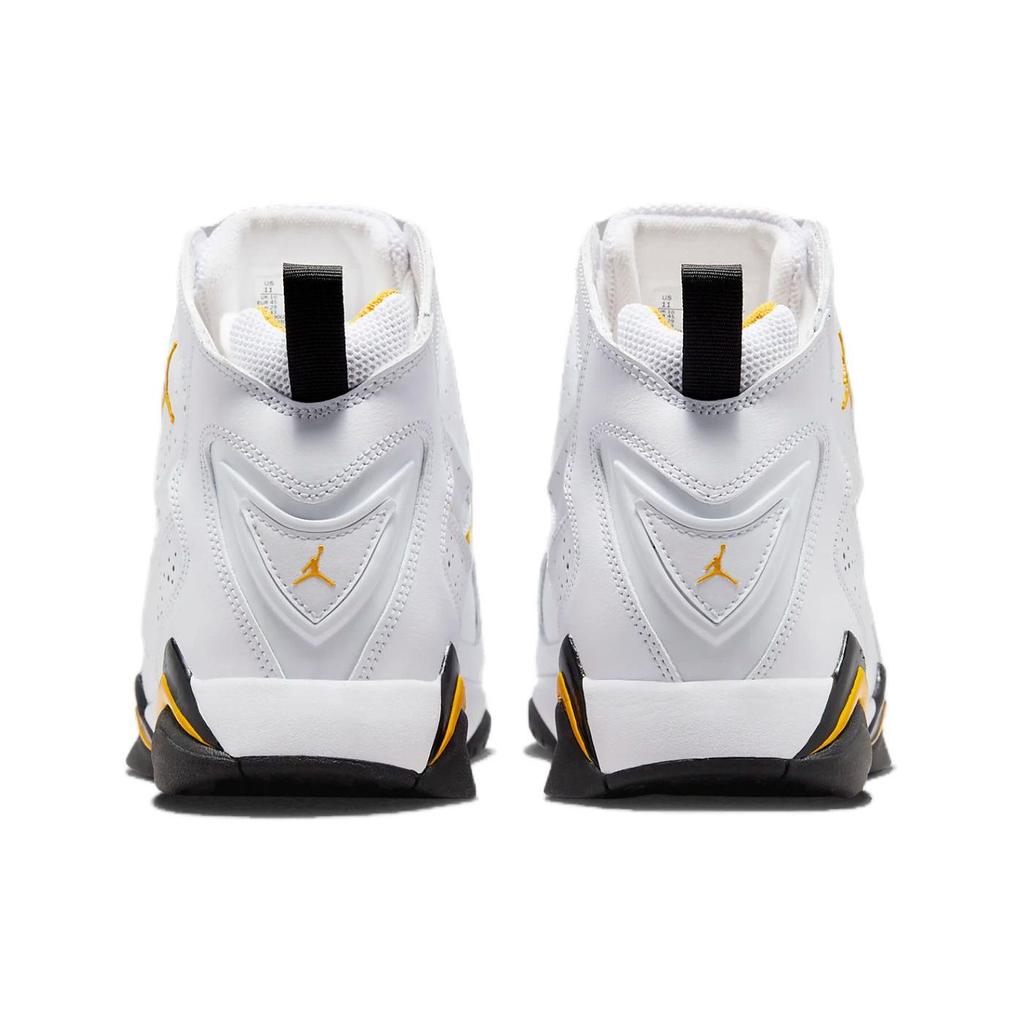 Кроссовки мужские Air Jordan True Flight Белые Желто-охристые Черные 342964-107