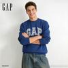 Gap Свободная толстовка с длинными рукавами и нашивкой с логотипом, унисекс.