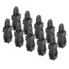 10pcs Tarp Clips Professional Windproof Waterproof Awning Tarp Clamps for Tarp Tents Tarpaulin   Pool Cover RV Awning Cover Banners