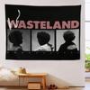 Rent Faiyaz Wasteland Album Black White Storyboard Portrait Tapestry, Indie Wall Art for Bedroom Decor