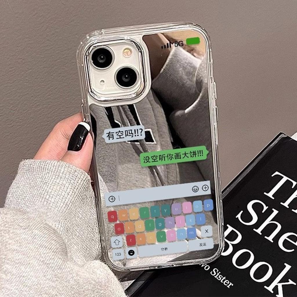 Girls Makeup Mirror Phone Case for Huawei P70pro Mirror Phone Case Phone Case Mirror Phone Case
