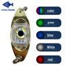 LED Multi-Color Underwater Fish Attracting Light for Night Fishing