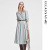ELLASSAY Women's Spring Striped Shirt Dress
