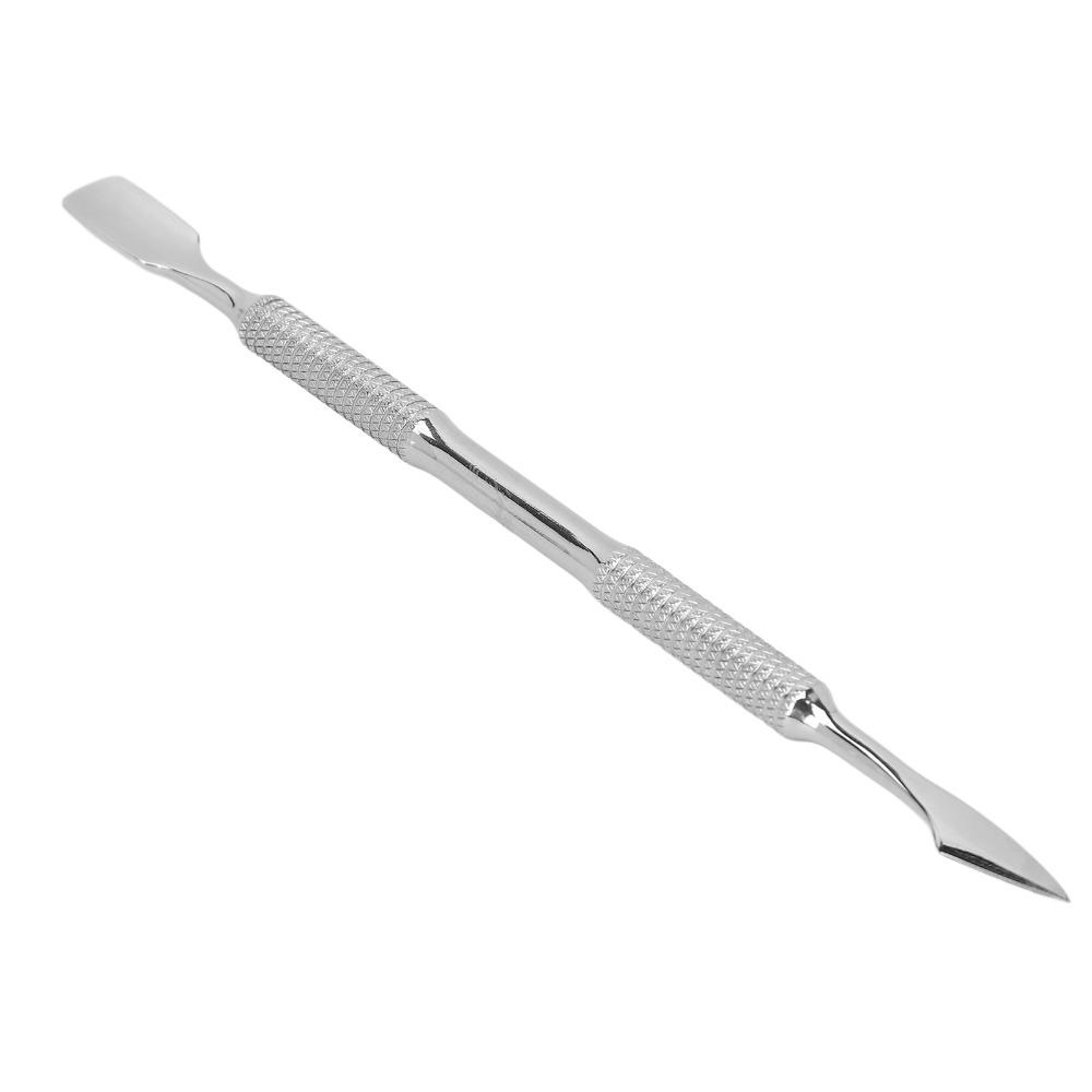 Double Ended Stainless Steel Nail Scraper Nail Polish Peeler Foot and toenail maintenance