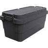 TRUSCO Trunk Cargo Storage Box Flat Top Specification 70L Black BLKCF-70