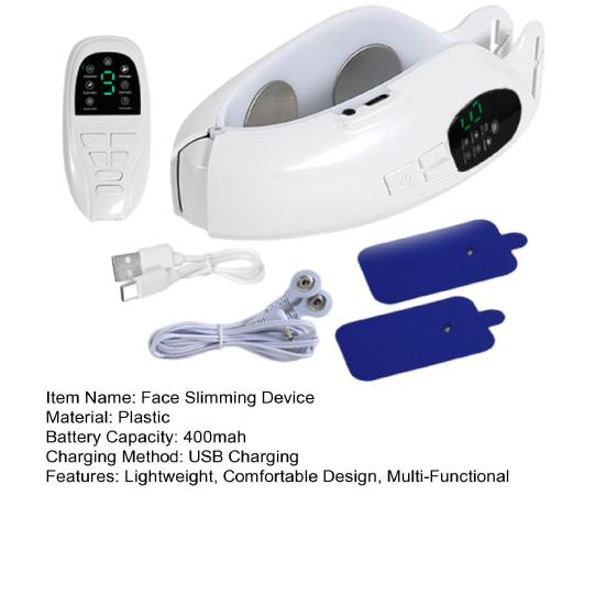 Электрический аппарат для подбородка V-образный прибор для похудения 8 режимов 15 уровней интенсивности перезаряжаемый массажер для лица покрытие подбородка косметический прибор для женщин